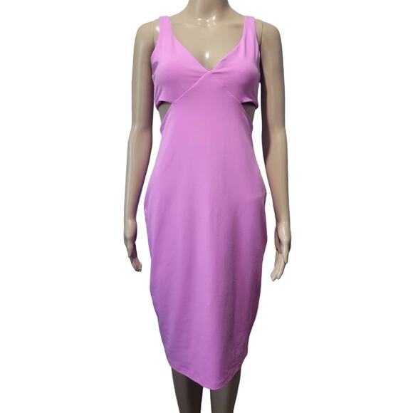 SUSANA MONACO Wrap Front Top and Bottom Dress Rouge (Pink) Size S NWT - Picture 1 of 8